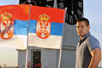 European boxing champion Nenad Borovčanin on Petrovaradin (Photo: NR Pres)